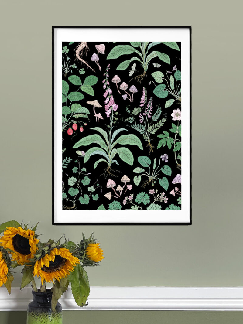 herbarium part two a3 art print