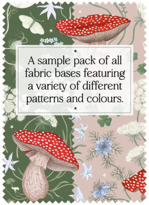 1 sample pack of fabric swatches